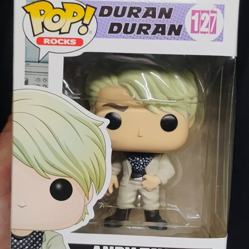 Funko POP! Andy Taylor Duran Duran Music Band ROCKS #127 Collectible Figure NIB